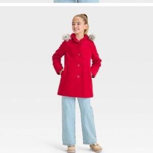 Cat & Jack Jacket - Cat & Jack Red L Red size Medium